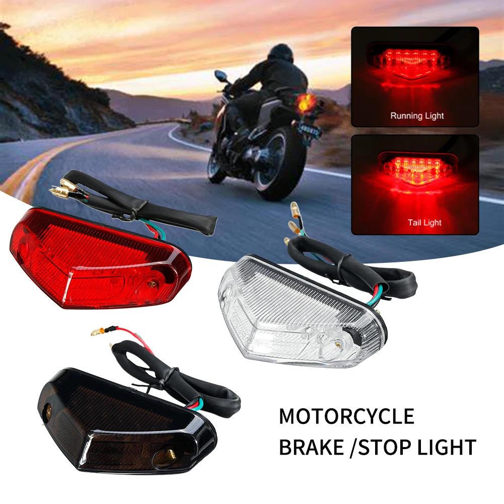 Universal Motorcycle Red 12led Motorbike Headlight Taillight Rear Lamp Brake Stop Light Running Light Super Bright Wide Angle
Universal Motorcycle Red 12led Motorbike Headlight Taillight Rear Lamp Brake Stop Light Running Light Super Bright Wide Angle