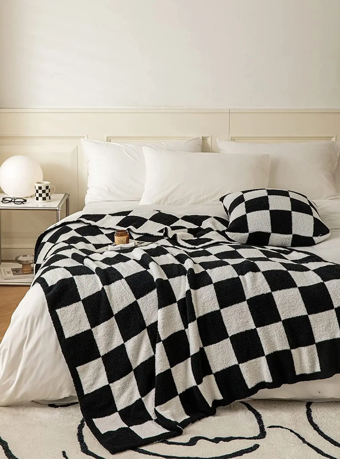 Ultra Soft Cozy Buffalo Checkerboard Grid Fluffy Microfiber Knitted Throw Blanket Lightweight Checkered for Sofa Couch Bed
Ultra Soft Cozy Buffalo Checkerboard Grid Fluffy Microfiber Knitted Throw Blanket Lightweight Checkered for Sofa Couch Bed