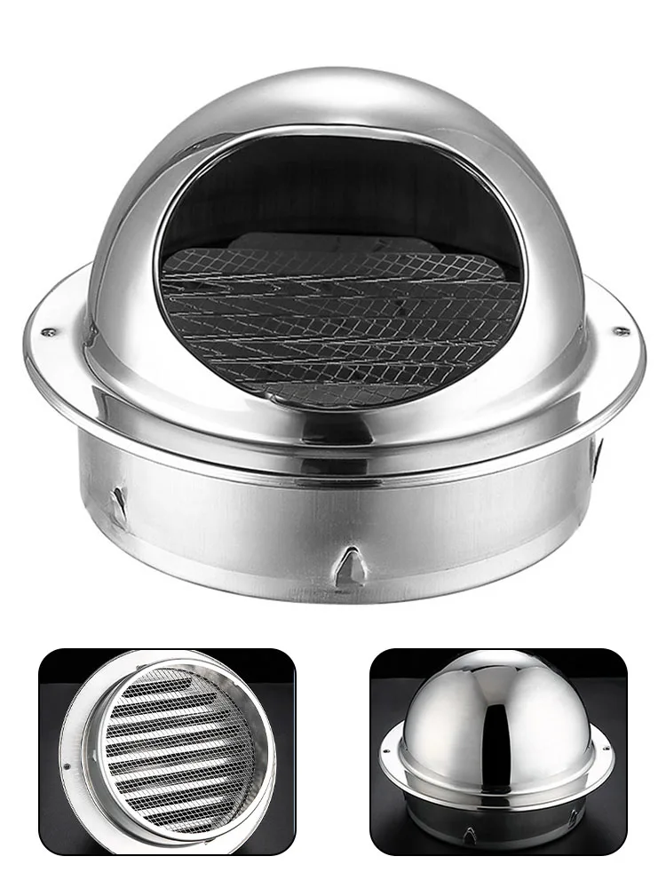 Stainless Steel Wall Ceiling Wall Air Vent Ducting Ventilation Exhaust Grille Cover Waterproof Outlet Heating Cooling Vents Cap
Stainless Steel Wall Ceiling Wall Air Vent Ducting Ventilation Exhaust Grille Cover Waterproof Outlet Heating Cooling Vents Cap
