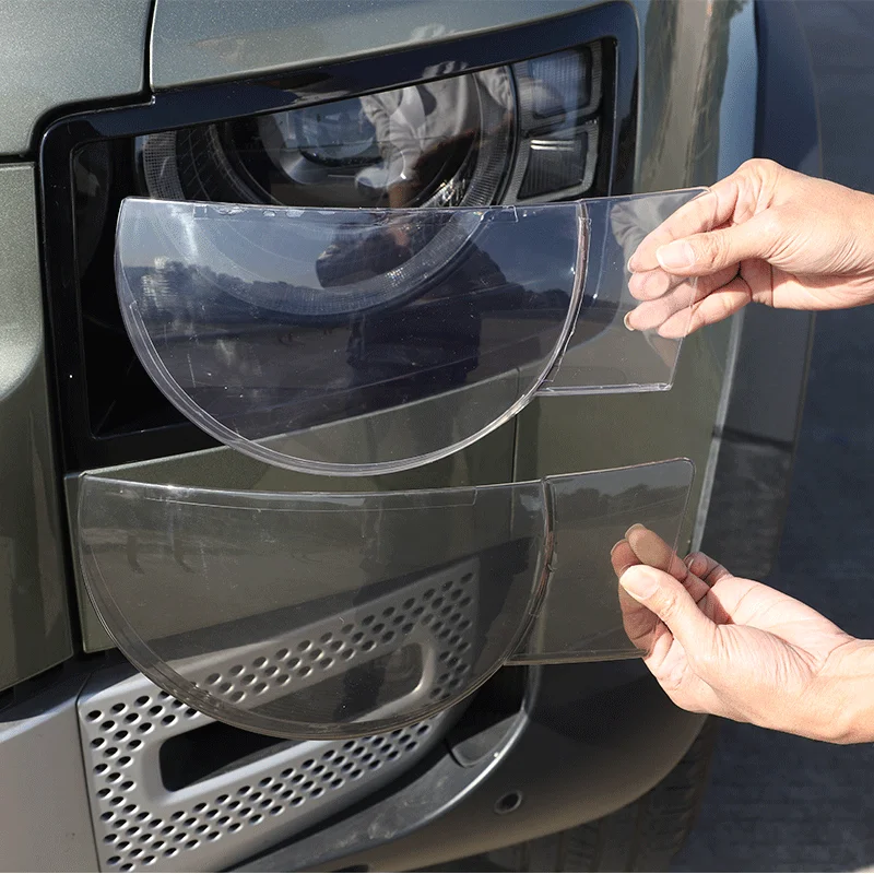 For 2020-2024 Land Rover Defender 90 110 ABS Car Lampshade Front big Lampshade Car Lamp Lampshade Shell exterior accessories
For 2020-2024 Land Rover Defender 90 110 ABS Car Lampshade Front big Lampshade Car Lamp Lampshade Shell exterior accessories