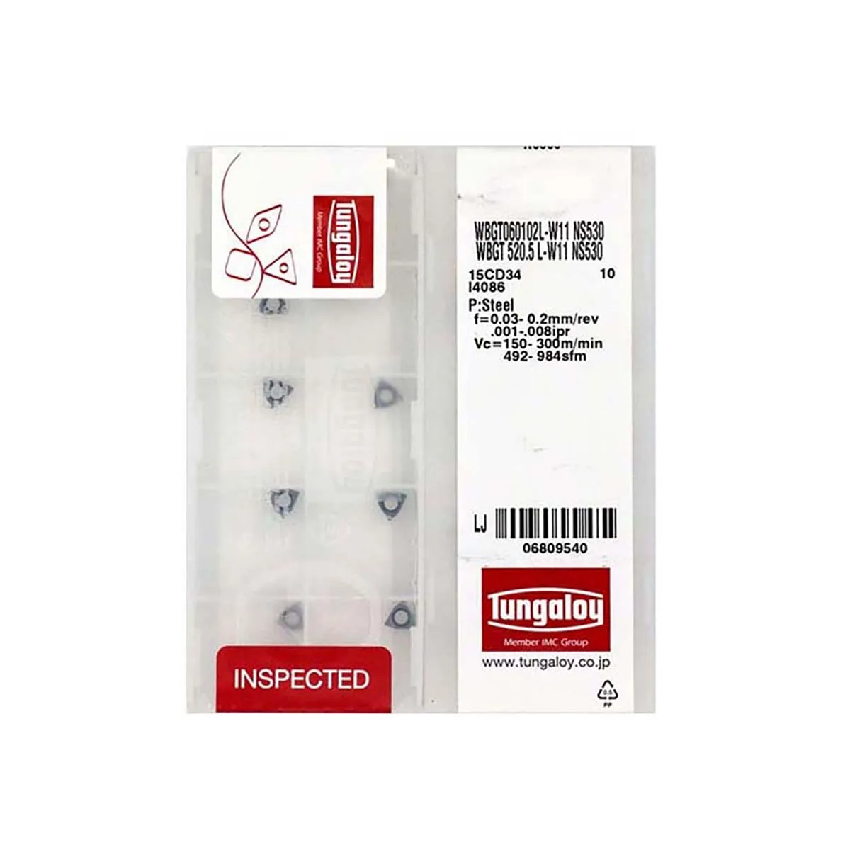 Tungaloy 100% Original WBGT WBGT06 WBGT060102L W11 NS530 WBGT060104L W11 NS530 Finishing Carbide Turning Inserts Tools
Tungaloy 100% Original WBGT WBGT06 WBGT060102L W11 NS530 WBGT060104L W11 NS530 Finishing Carbide Turning Inserts Tools