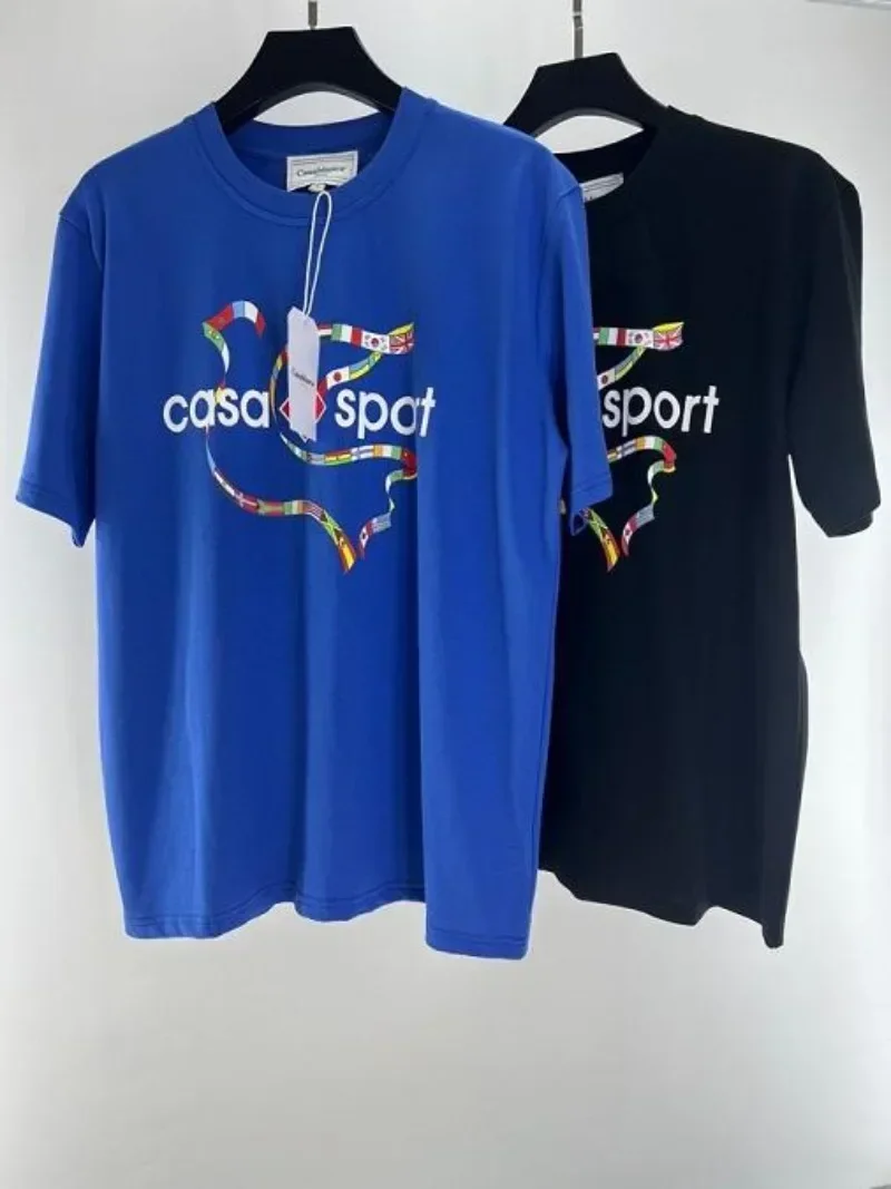 23SS Hip Hop Blue Black Casablanca Pigeon Pattern T-Shirt Men Women Oversize T Shirt Top Tees
23SS Hip Hop Blue Black Casablanca Pigeon Pattern T-Shirt Men Women Oversize T Shirt Top Tees