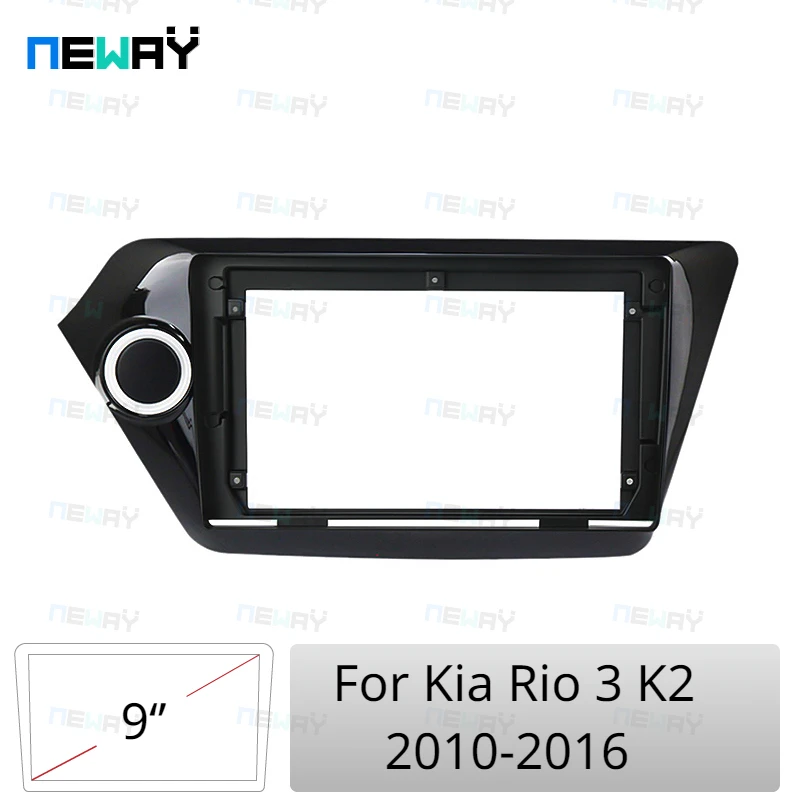 Car Fascia Radio Frame for Kia Rio3 Rio 3 K2 2010-2016 Transition Car Player Navigation DVD Frame
Car Fascia Radio Frame for Kia Rio3 Rio 3 K2 2010-2016 Transition Car Player Navigation DVD Frame