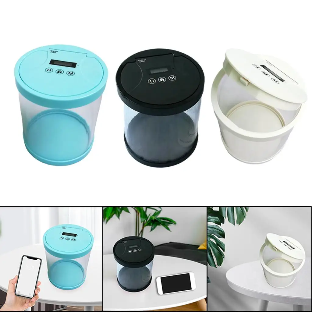 Multi-Purpose Time Lock Box Quitting Excessive Addiction Cell Phone Jail for Mobile Phone Adults 
Multi-Purpose Time Lock Box Quitting Excessive Addiction Cell Phone Jail for Mobile Phone Adults