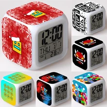 Angry Geometry Dash Alarm Clocks Kids Cartoon Anime Desk Clocks Led Digital Clock with Date Thermometer Children Birthday Gifts
Angry Geometry Dash Alarm Clocks Kids Cartoon Anime Desk Clocks Led Digital Clock with Date Thermometer Children Birthday Gifts