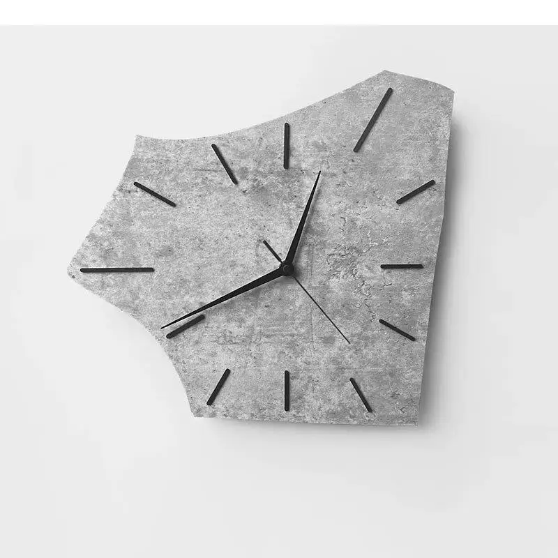 

Creative Shape Wall Clocks Silent Sweep Needle Clock Living Room Decoration Minimalist Polygon Acrylic Wall-mounted Timepiece