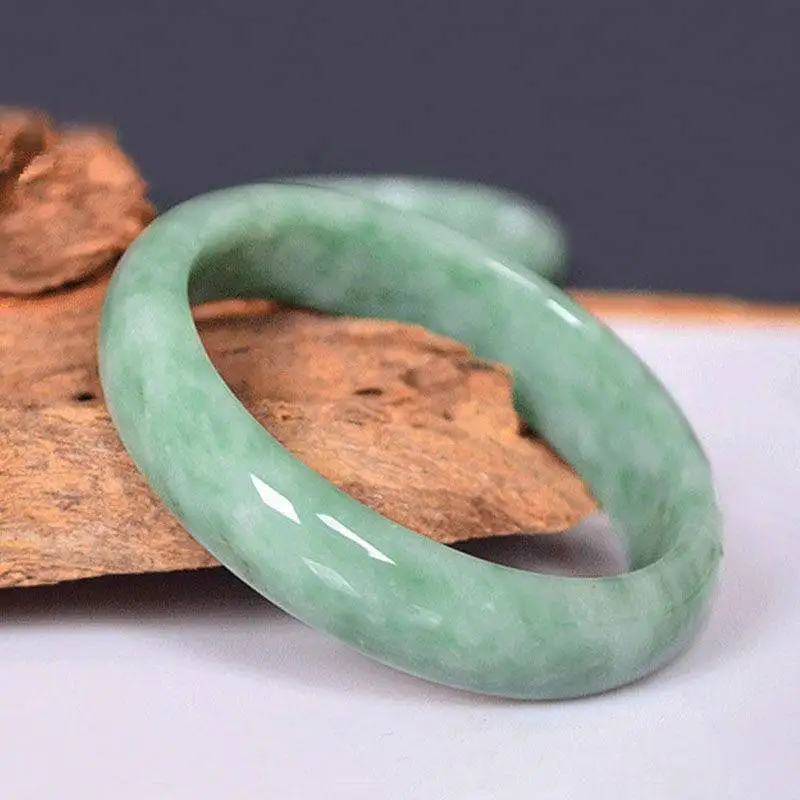 

Real Grade A Natural Jade Bangle Women Healing Jewelry Genuine Chinese Jades Stone Bangles Jadeite Bracelet Girlfriend Mom Gifts