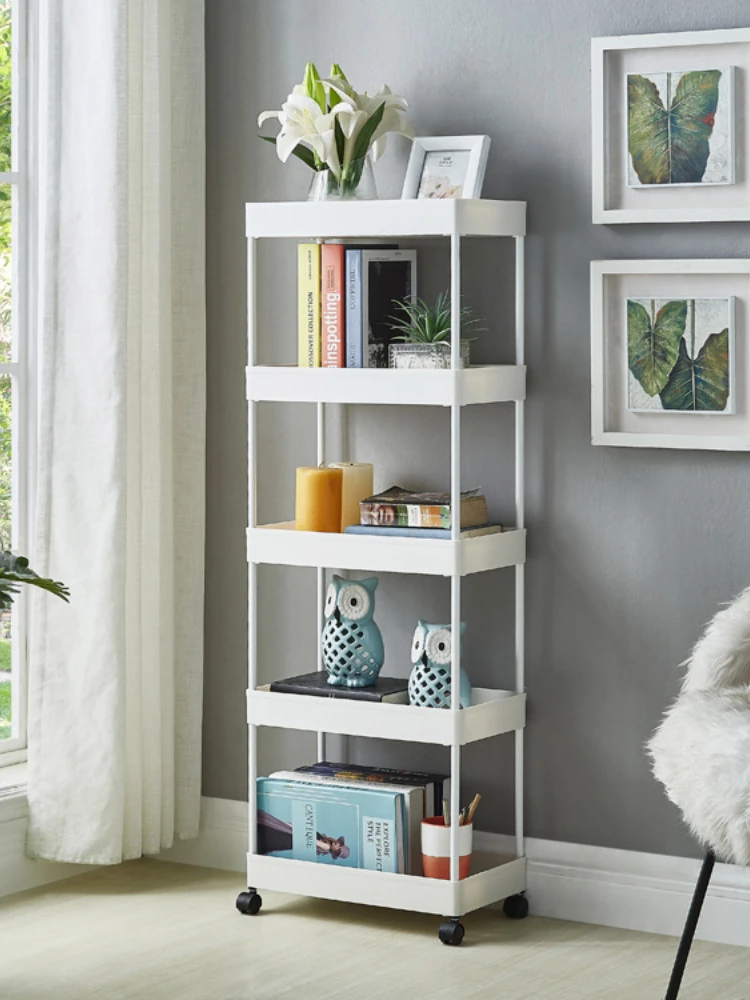 Storage Shelves, Bathroom Floor-to-ceiling Movable Carts, Simple Storage, Living Room Multi-functional Shelves
Storage Shelves, Bathroom Floor-to-ceiling Movable Carts, Simple Storage, Living Room Multi-functional Shelves