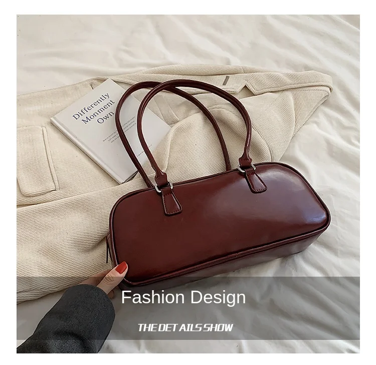 بلون بولي Leather حقائب جلدية تحت الإبط للنساء 2026 ربيع الكورية موضة ريترو حقيبة كتف بسيطة سيدة حقائب اليد والمحافظ بلون بولي Leather حقائب جلدية تحت الإبط للنساء 2026 ربيع الكورية موضة ريترو حقيبة كتف بسيطة سيدة حقائب اليد والمحافظ