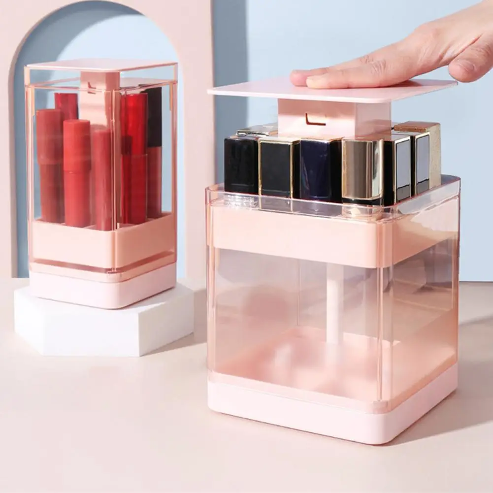 Organizer Storage Box Transparent Storage Lipstick Rack Lipstick Consolidation Box Cosmetic Acrylic Cosmetic Display Stand
Organizer Storage Box Transparent Storage Lipstick Rack Lipstick Consolidation Box Cosmetic Acrylic Cosmetic Display Stand
