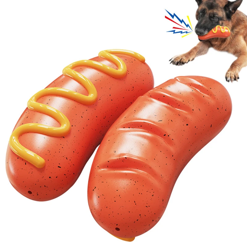 Soundmaking Dog Bite Glue Tooth Grinding Rod Resistant Bite Hot Dog Sausage Dog Toy
Soundmaking Dog Bite Glue Tooth Grinding Rod Resistant Bite Hot Dog Sausage Dog Toy