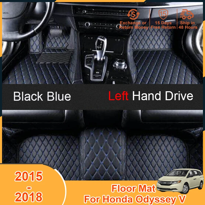 2015-2018 напольные коврики для Honda Odyssey V 2015 2016 2017 2018 аксессуары левая Нескользящая накладка на ногу кожаные коврики
2015-2018 напольные коврики для Honda Odyssey V 2015 2016 2017 2018 аксессуары левая Нескользящая накладка на ногу кожаные коврики
