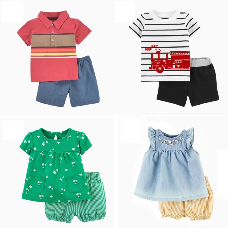 Short Sleeve Print T-Shirt+Shorts Baby Boy Summer Clothes Set Toddler Infant Outfit Newborn Girl Costume New Born Babies 2022
Short Sleeve Print T-Shirt+Shorts Baby Boy Summer Clothes Set Toddler Infant Outfit Newborn Girl Costume New Born Babies 2022