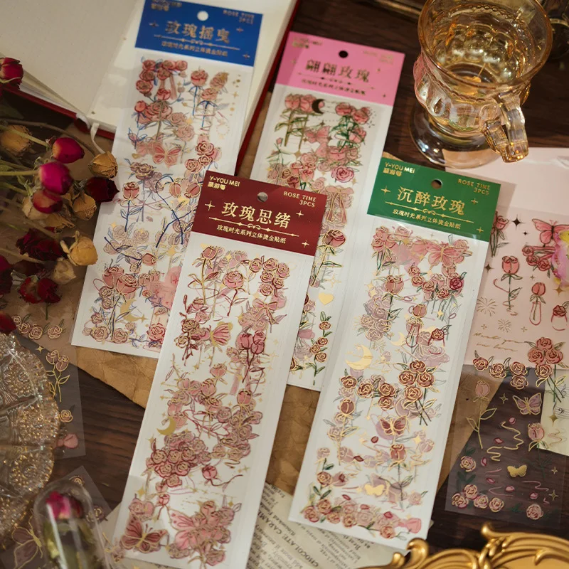3 Sheets Flower Fruits Stickers Transparent Vintage Nature Floral Stickers Decorative Decals for Scrapbook Journals Laptop
3 Sheets Flower Fruits Stickers Transparent Vintage Nature Floral Stickers Decorative Decals for Scrapbook Journals Laptop