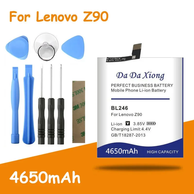 Аккумулятор BL246 высокой емкости 4650 мАч для Lenovo VIBE SHOT Z90/Z90-3, запасная батарея + Бесплатные инструменты
Аккумулятор BL246 высокой емкости 4650 мАч для Lenovo VIBE SHOT Z90/Z90-3, запасная батарея + Бесплатные инструменты