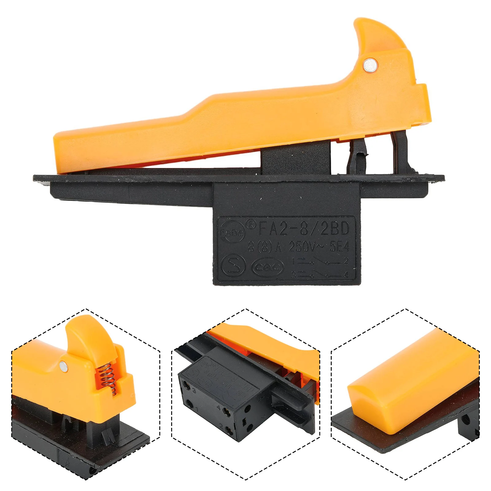 Electric Power Tools Accessories Trigger Switch Power Tools Parts Replacement Switch Parts Spare Switch Button
Electric Power Tools Accessories Trigger Switch Power Tools Parts Replacement Switch Parts Spare Switch Button