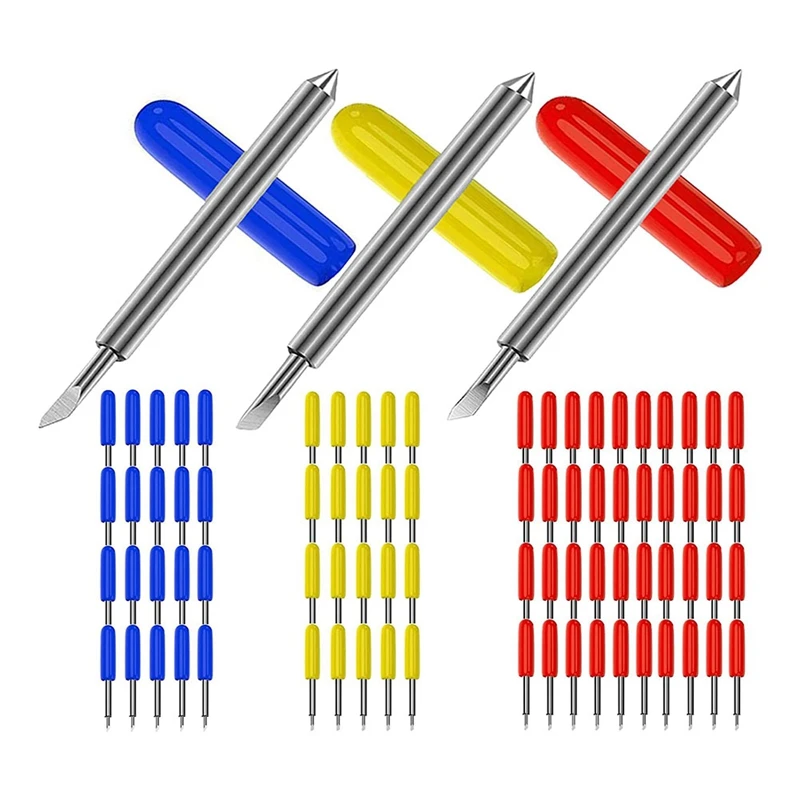 80 Pieces Tungsten Steel Cutting Lettering Blade Tungsten Steel Vinyl Cutter Blades For Cutting Plotter
80 Pieces Tungsten Steel Cutting Lettering Blade Tungsten Steel Vinyl Cutter Blades For Cutting Plotter