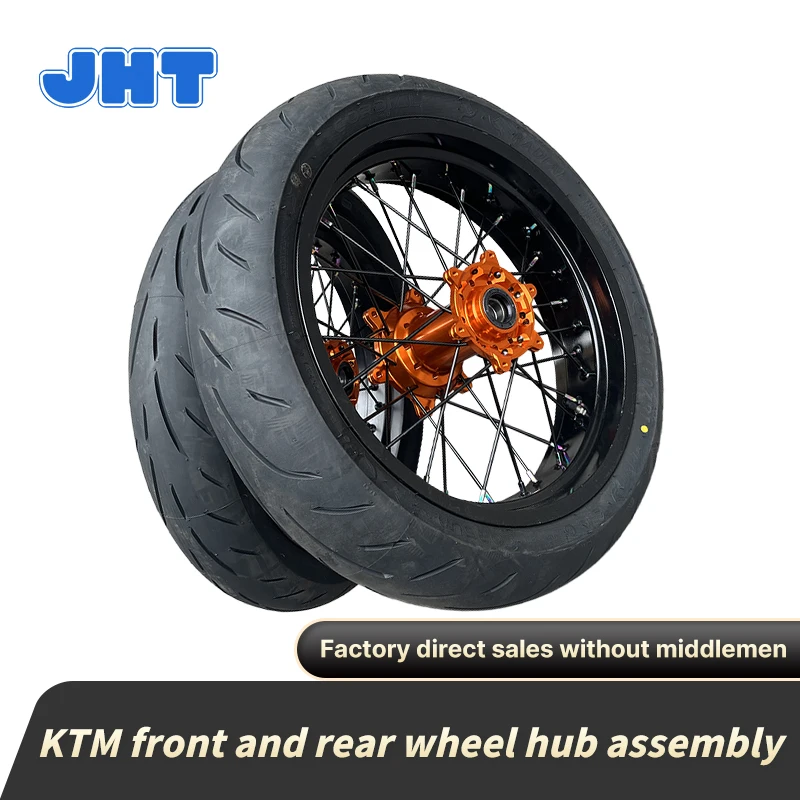 KTM off-road motorcycle front wheel 3.0-17 rear wheel 4.25-17 tire hub assembly
KTM off-road motorcycle front wheel 3.0-17 rear wheel 4.25-17 tire hub assembly
