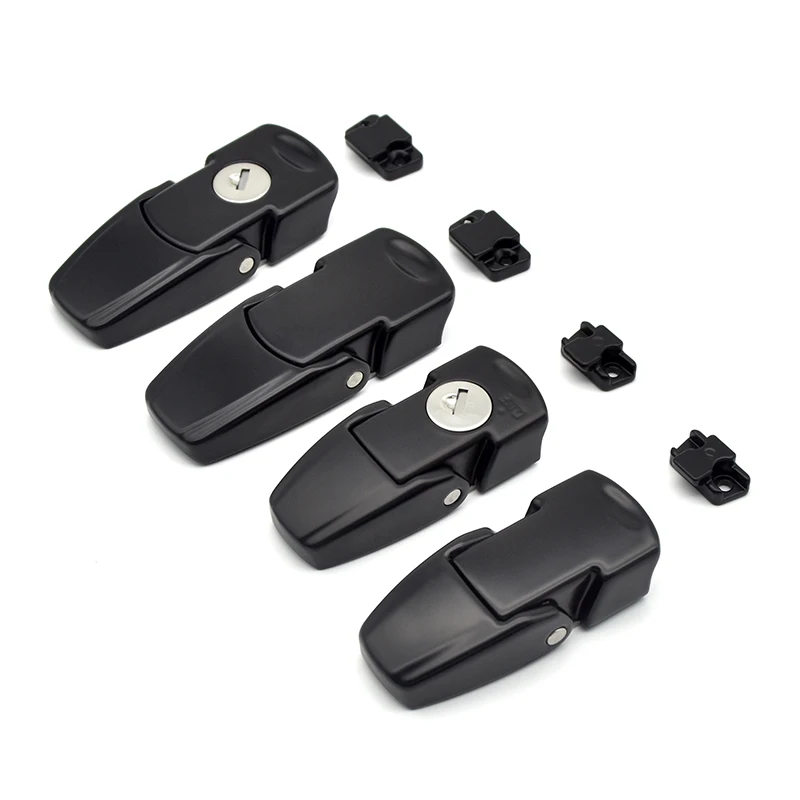 Cabinet Black Coated Metal Hasp Latch DK604 Security Toggle Lock With Two Keys
Cabinet Black Coated Metal Hasp Latch DK604 Security Toggle Lock With Two Keys
