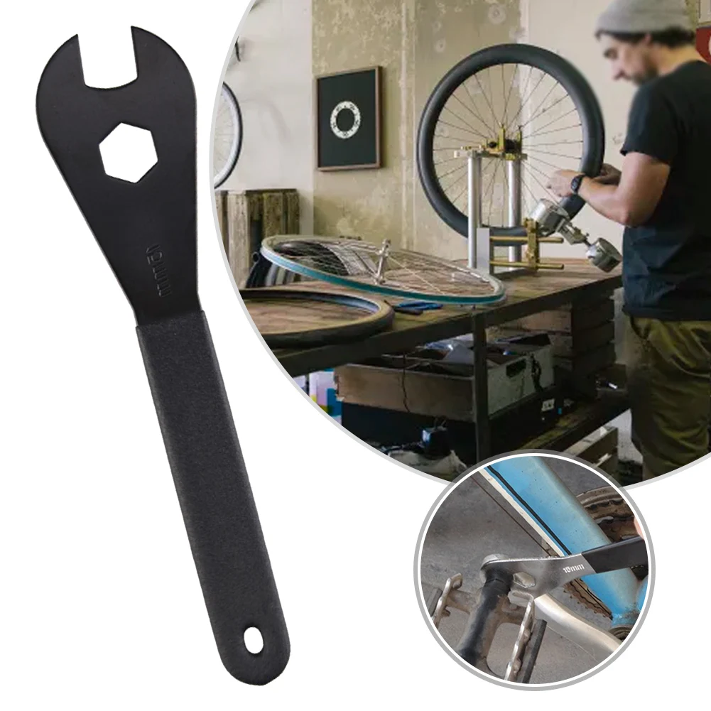 1pc Bicycle Repair Tool 15 Hub Wrench 2MM Thick Pedal Wrench Cone Hub Nut Install Remover Tool Carbon Steel Cycling Repair Tools
1pc Bicycle Repair Tool 15 Hub Wrench 2MM Thick Pedal Wrench Cone Hub Nut Install Remover Tool Carbon Steel Cycling Repair Tools