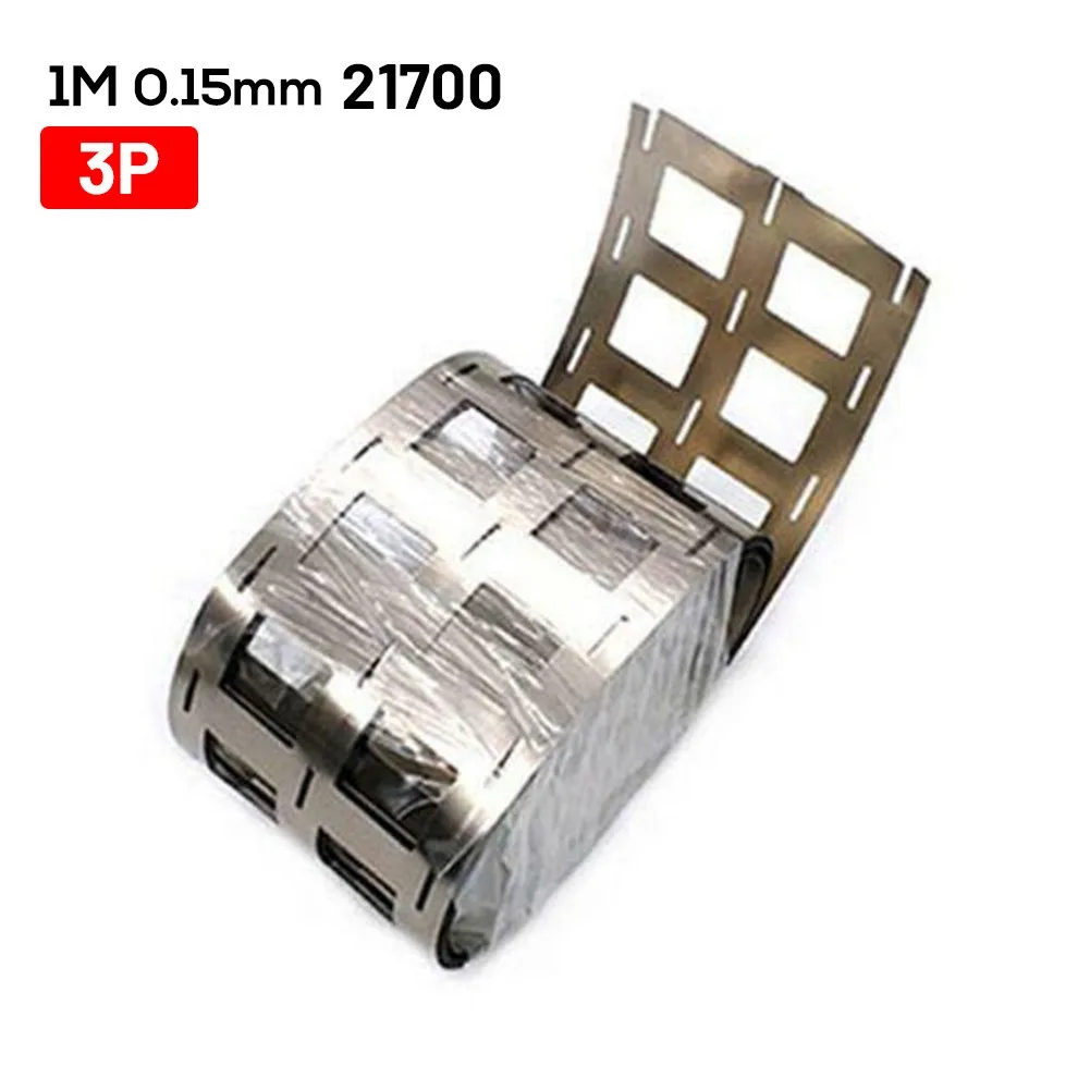 1 M 2P/3P/4P 21700 High Purity Nickel Strip 0.15mm Battery Nickel Tape For Battery Spot Welding Machine Welder Equipment Tools
1 M 2P/3P/4P 21700 High Purity Nickel Strip 0.15mm Battery Nickel Tape For Battery Spot Welding Machine Welder Equipment Tools