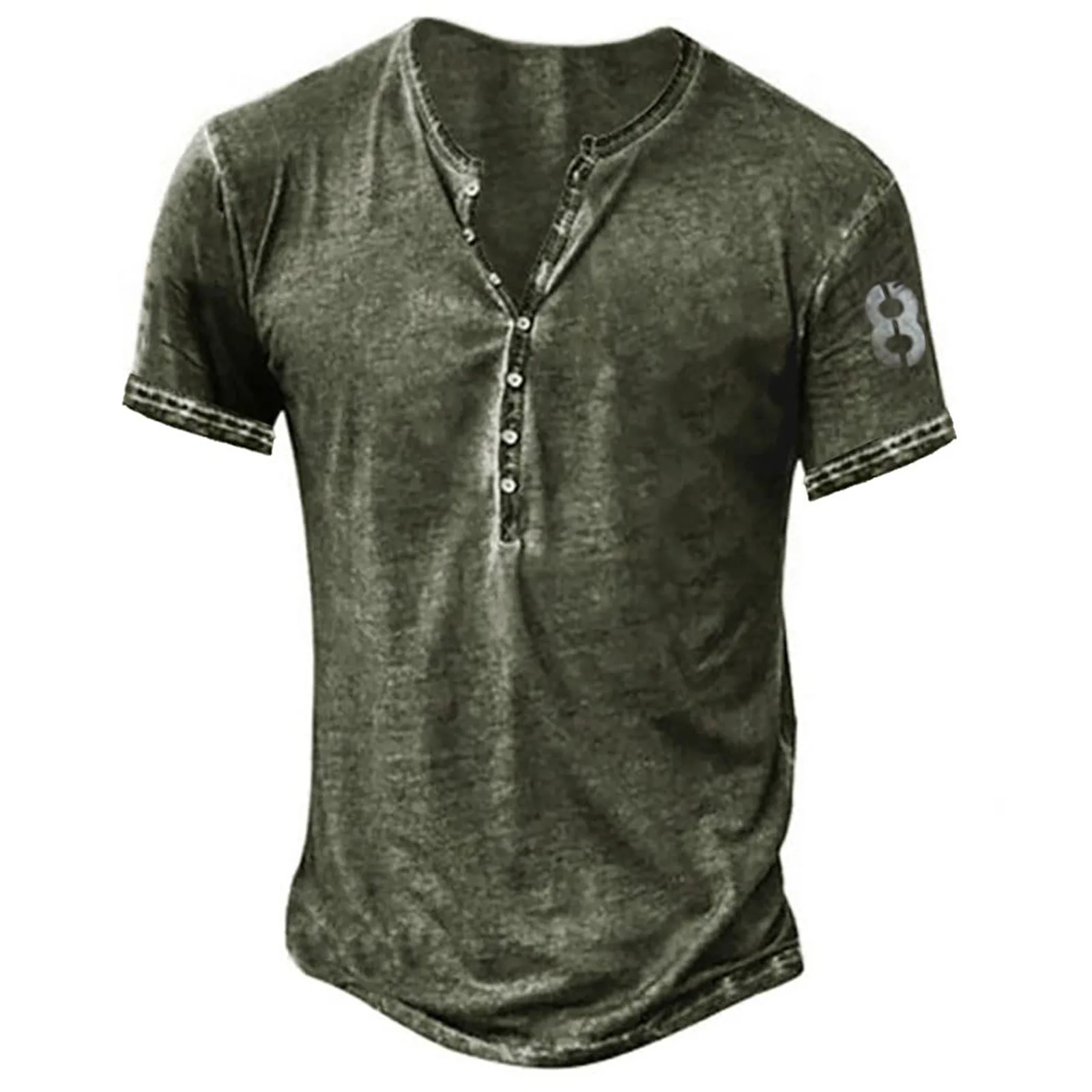 2022 FEGKZLI Punk Style Vintage T Shirts Summer Short Sleeve T-shirt Button V-Neck Loose Tops Fashion Tee Men Streetwear
2022 FEGKZLI Punk Style Vintage T Shirts Summer Short Sleeve T-shirt Button V-Neck Loose Tops Fashion Tee Men Streetwear