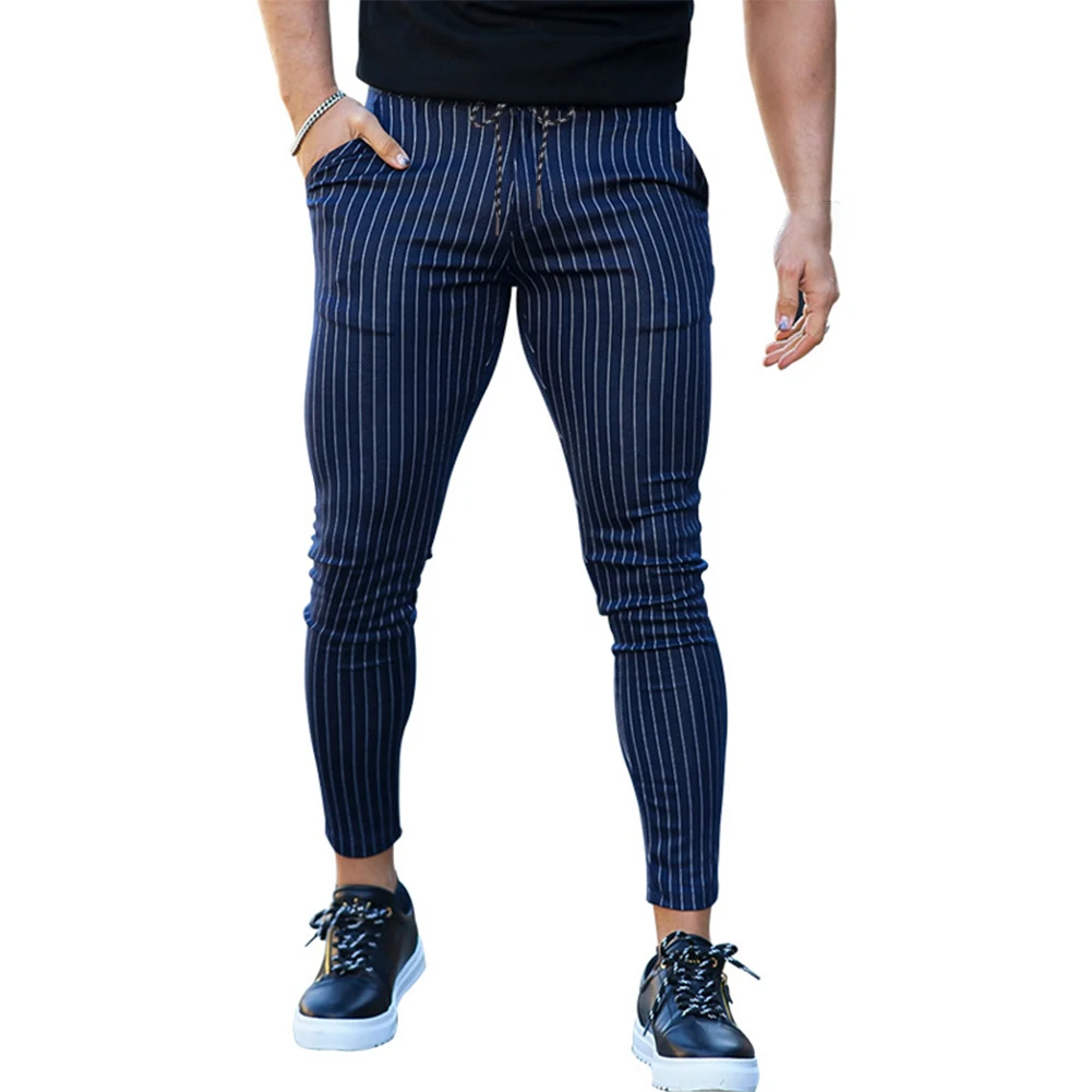 Men Drawstring Striped Trousers Streetwear Business Outdoor Pants Trousers Elastic Slim Casual Korea Fashion Men's Leggings
Men Drawstring Striped Trousers Streetwear Business Outdoor Pants Trousers Elastic Slim Casual Korea Fashion Men's Leggings