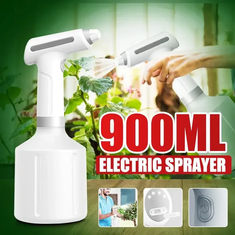 900ML USB Rechargeable Electric Spray Bottle Watering Tool for Flower Plant Water Cans Garden Electric Shower Watering
900ML USB Rechargeable Electric Spray Bottle Watering Tool for Flower Plant Water Cans Garden Electric Shower Watering