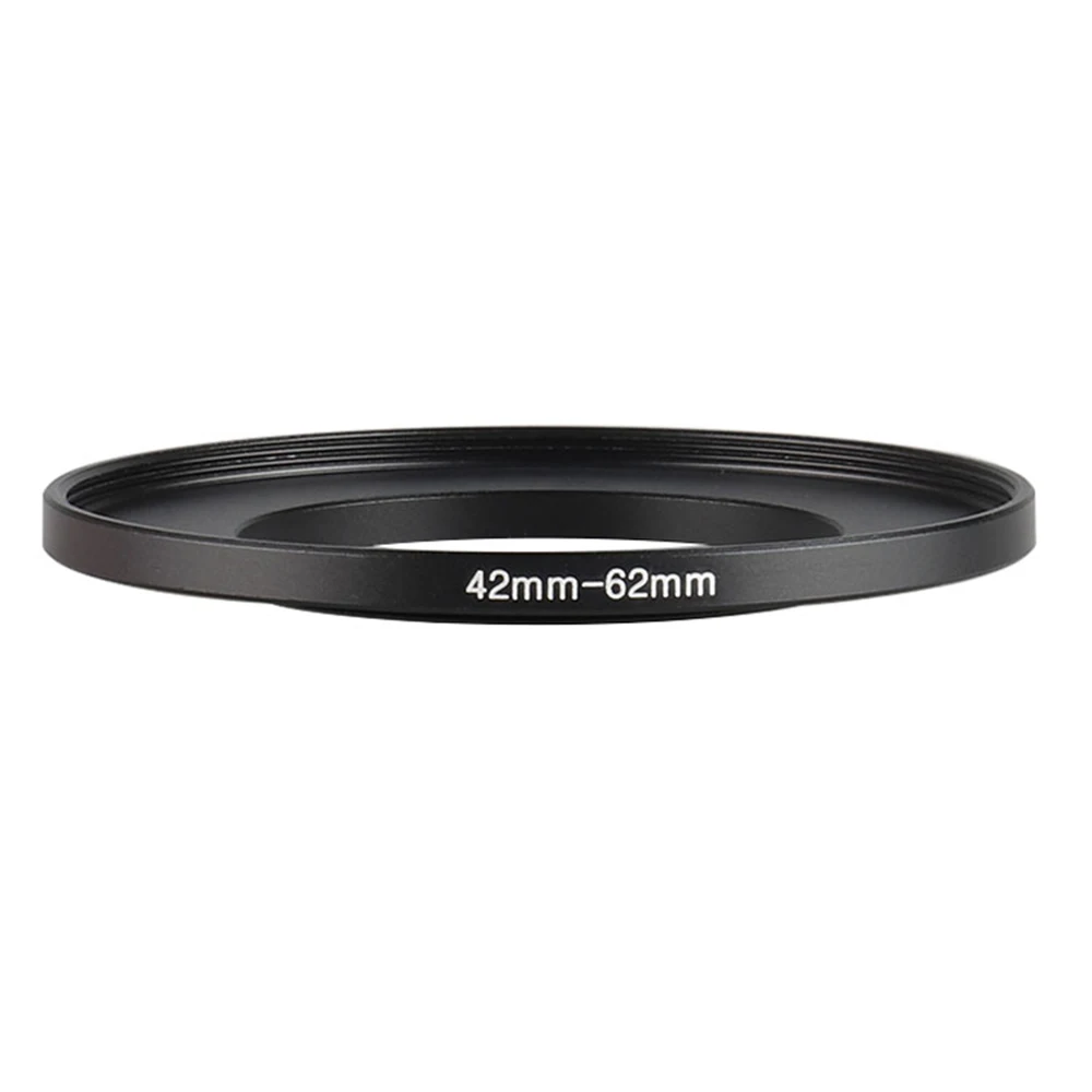Aluminum Black Step Up Filter Ring 42mm-62mm 42-62mm 42 to 62 Filter Adapter Lens Adapter for Canon Nikon Sony DSLR Camera Lens
Aluminum Black Step Up Filter Ring 42mm-62mm 42-62mm 42 to 62 Filter Adapter Lens Adapter for Canon Nikon Sony DSLR Camera Lens