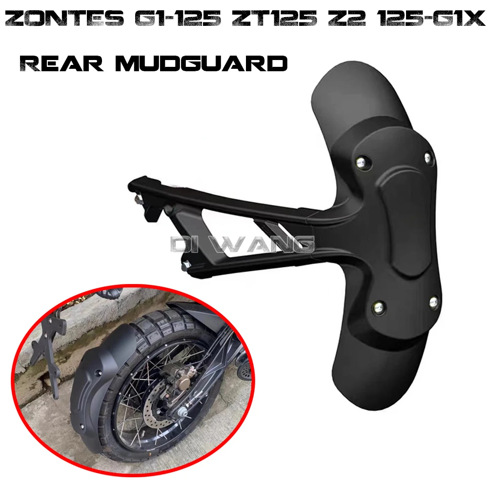 For ZONTES G1-125 ZT125 Z2 125-G1X ZT 125-G2 Motorcycle Accessories Rear Fender Mudguard Mudflap Rear Wheel Splash Guard
For ZONTES G1-125 ZT125 Z2 125-G1X ZT 125-G2 Motorcycle Accessories Rear Fender Mudguard Mudflap Rear Wheel Splash Guard