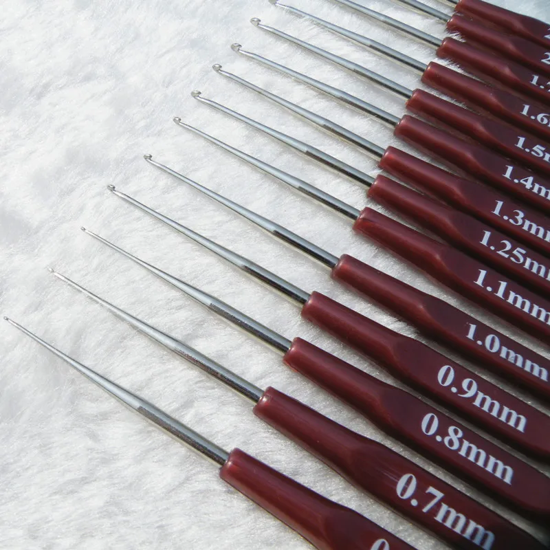 5Pcs/Lot Crochet Hook 0.5"0.6"0.7"0.8mm Micro Hook Needles For Wig Making Crochet Locks Braids Weaving Needle Tools
5Pcs/Lot Crochet Hook 0.5"0.6"0.7"0.8mm Micro Hook Needles For Wig Making Crochet Locks Braids Weaving Needle Tools