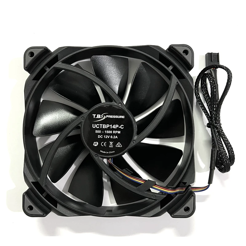 

140mm 14cm 280mm Water-Cooled Radiator Cpu Mute Cooler Cooling Fan Chassis Power Supply Server Inverter 14025 140X140X25mm Fans