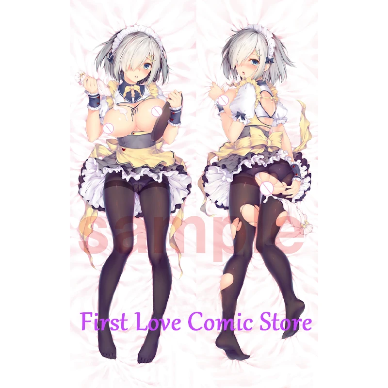 Dakimakura Anime Pillow Cover Hamakaze Double Sided Print Life-size Body Decoration
Dakimakura Anime Pillow Cover Hamakaze Double Sided Print Life-size Body Decoration