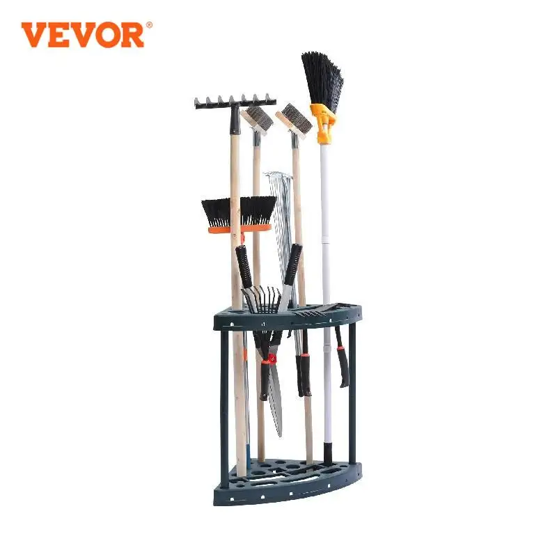 VEVOR 19 Slots Garden Tool Organizer Yard Tool Tower PP Rack Long-Handled Rake/Broom/Shovel Stand Holder for Garage Outdoor
VEVOR 19 Slots Garden Tool Organizer Yard Tool Tower PP Rack Long-Handled Rake/Broom/Shovel Stand Holder for Garage Outdoor