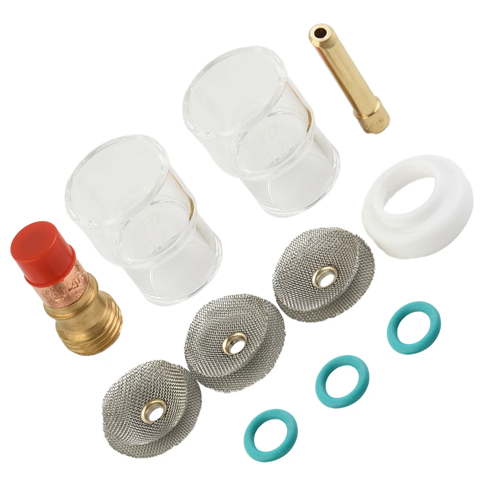 TIG Torch Set TIG Welding Torch Kit with Collet Body and Copper Electrode Improve Your Welding Quality and Uniformity
TIG Torch Set TIG Welding Torch Kit with Collet Body and Copper Electrode Improve Your Welding Quality and Uniformity