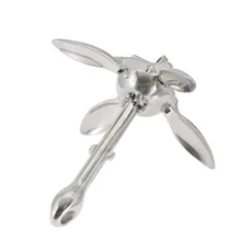 Folding Grapnel Anchor Marine Grade Stainless Steel Portable Anchor Kit for Small Watercraft Dinghies Kayaks Paddle Boat
Folding Grapnel Anchor Marine Grade Stainless Steel Portable Anchor Kit for Small Watercraft Dinghies Kayaks Paddle Boat