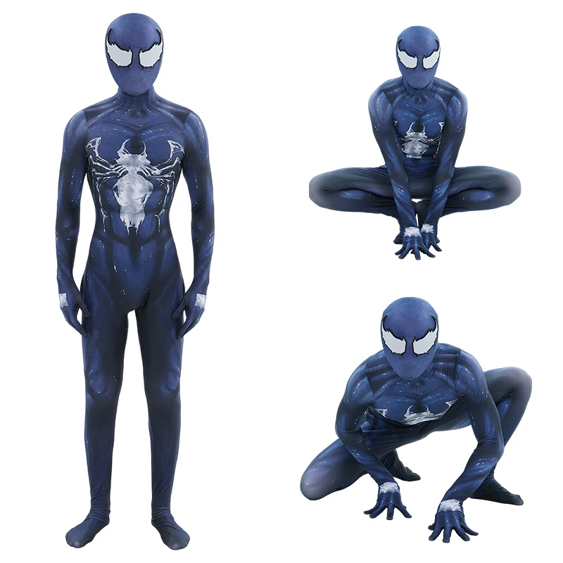 Adults Kids Venom Symbiote Spiderman Superhero Cosplay Costume Bodysuit Zentai Second Skin Spider Man Halloween Party Jumpsuit
Adults Kids Venom Symbiote Spiderman Superhero Cosplay Costume Bodysuit Zentai Second Skin Spider Man Halloween Party Jumpsuit
