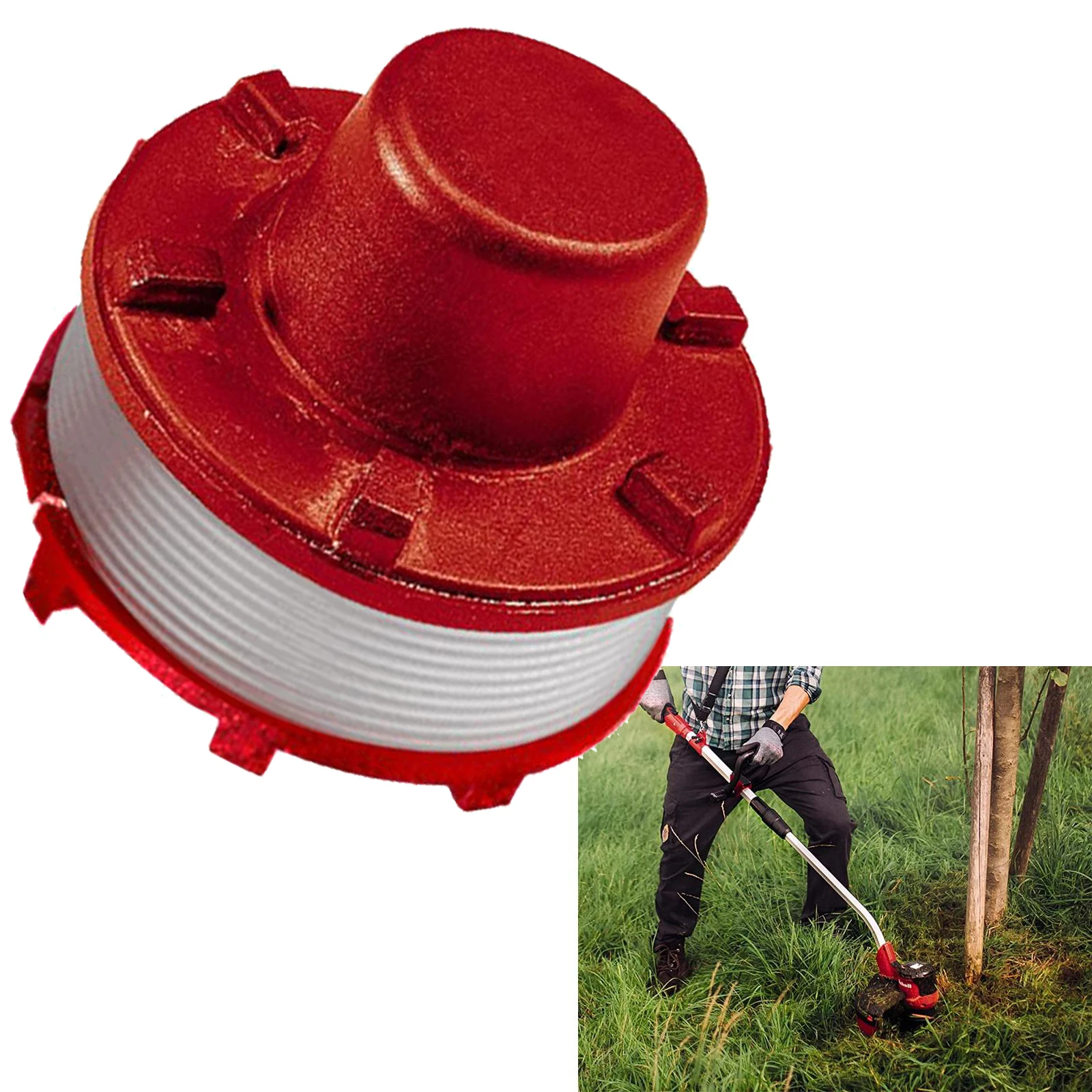1pc Replacement Spool Line For Einhell GE-CT 36/30 Li E Cordless Grass Trimmer Lawn Mower Thread Spool Garden Tool Accessories
1pc Replacement Spool Line For Einhell GE-CT 36/30 Li E Cordless Grass Trimmer Lawn Mower Thread Spool Garden Tool Accessories