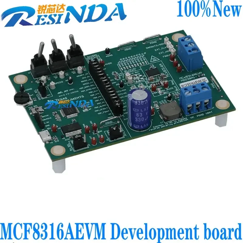 MCF8316AEVM MCF8316A Three-phase sensorless FOC BLDC motor driver evaluation module
MCF8316AEVM MCF8316A Three-phase sensorless FOC BLDC motor driver evaluation module