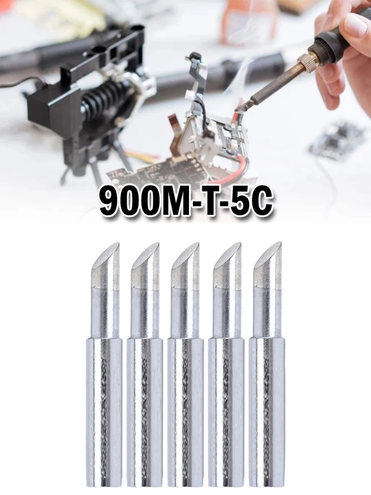 5pcs Soldering Iron Tips 900M-T-5C Diamagnetic Soldering Iron Pure Copper Welding For 936 Welding Equipment Parts
5pcs Soldering Iron Tips 900M-T-5C Diamagnetic Soldering Iron Pure Copper Welding For 936 Welding Equipment Parts