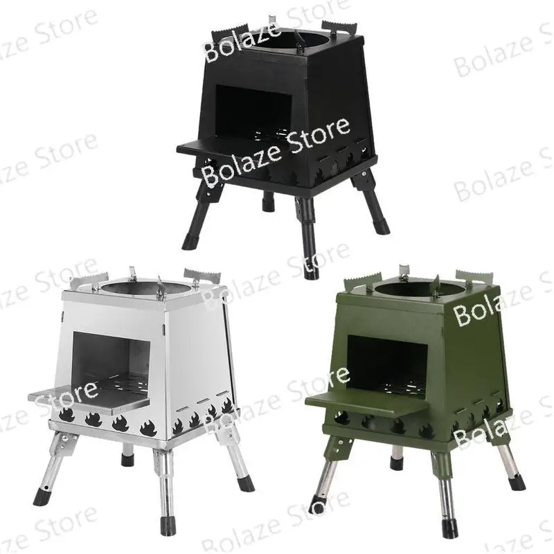Большая складная дровяная плита из нержавеющей стали, гриль для барбекю, портативная уличная плита, Настольная плита, оборудование для барбекю и кемпинга
Большая складная дровяная плита из нержавеющей стали, гриль для барбекю, портативная уличная плита, Настольная плита, оборудование для барбекю и кемпинга