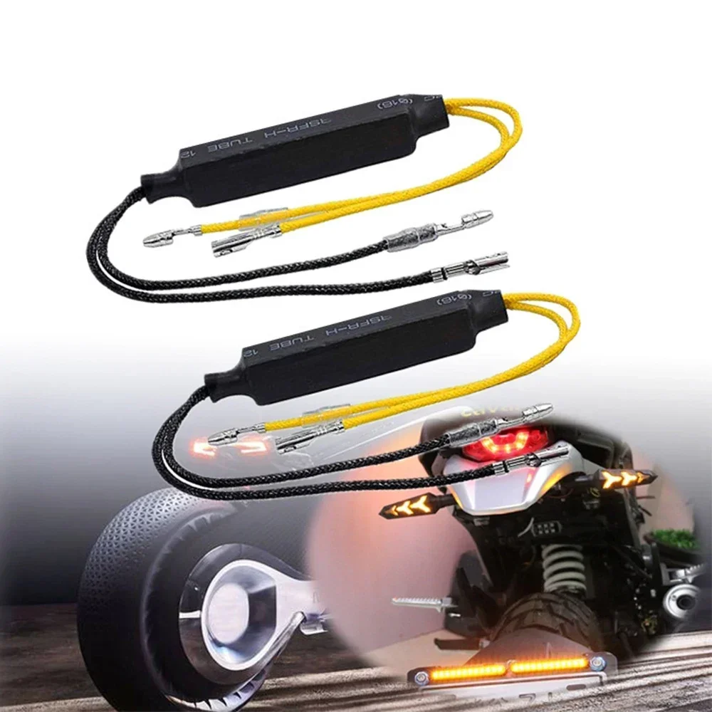 2 PCS Motorcycle LED Signal Turn Light Resistor Decoder Car Light Fault Eliminator Resistor Repair Parts
2 PCS Motorcycle LED Signal Turn Light Resistor Decoder Car Light Fault Eliminator Resistor Repair Parts