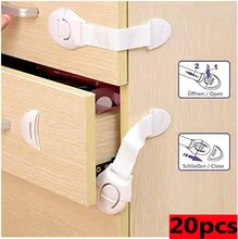 20pcs/Lot Drawer Door Cabinet Cupboard Toilet Safety Locks Baby Kids Safety Care Plastic Locks Straps Infant Baby Protection
20pcs/Lot Drawer Door Cabinet Cupboard Toilet Safety Locks Baby Kids Safety Care Plastic Locks Straps Infant Baby Protection