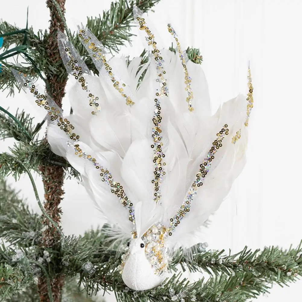 2Pcs Christmas Tree Pendant Realistic 3D Feather Peacock Design Lifelike Texture Simulation Pendant Tree Crafts Decoration
2Pcs Christmas Tree Pendant Realistic 3D Feather Peacock Design Lifelike Texture Simulation Pendant Tree Crafts Decoration
