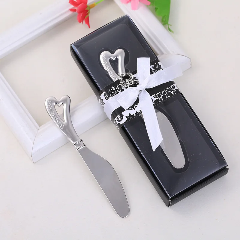 Stainless Steel Butter Knife with Love Handle, European Wedding Small Gifts, Cake Butter Knife, Custom Logo, Wholesale
Stainless Steel Butter Knife with Love Handle, European Wedding Small Gifts, Cake Butter Knife, Custom Logo, Wholesale