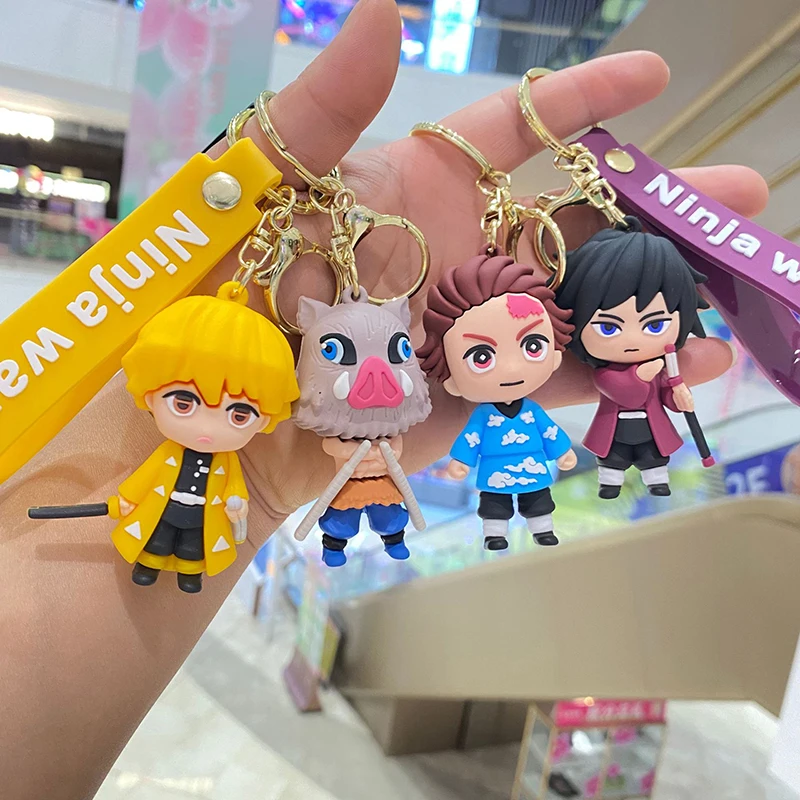 Anime Demon Slayer Figure Keychain Kamado Tanjirou Nezuko Kawaii Doll Keyring Bag Backpack Pendant Decoration Collectible Toy
Anime Demon Slayer Figure Keychain Kamado Tanjirou Nezuko Kawaii Doll Keyring Bag Backpack Pendant Decoration Collectible Toy