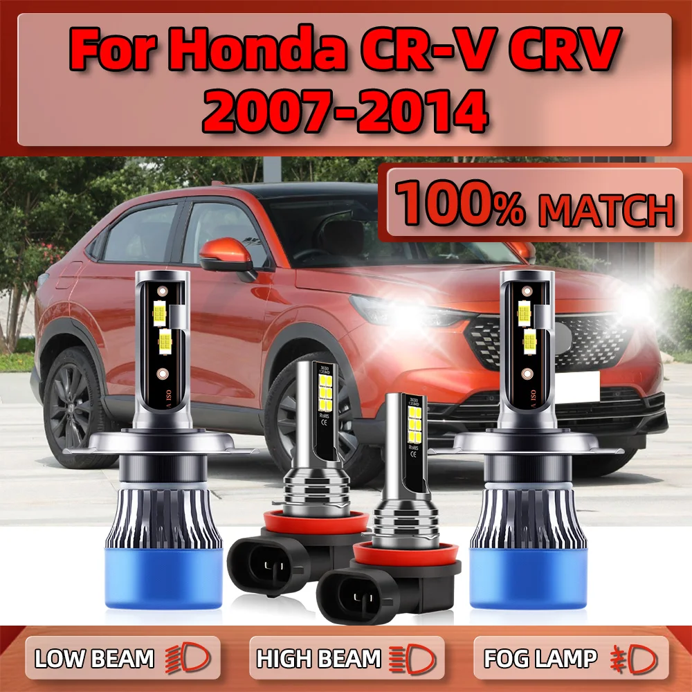 LED Headlight Bulbs 240W 40000LM Canbus Car Lights 6000K Fog Lamps 12V For Honda CR-V 2007 2008 2009 2010 2011 2012 2013 2014
LED Headlight Bulbs 240W 40000LM Canbus Car Lights 6000K Fog Lamps 12V For Honda CR-V 2007 2008 2009 2010 2011 2012 2013 2014
