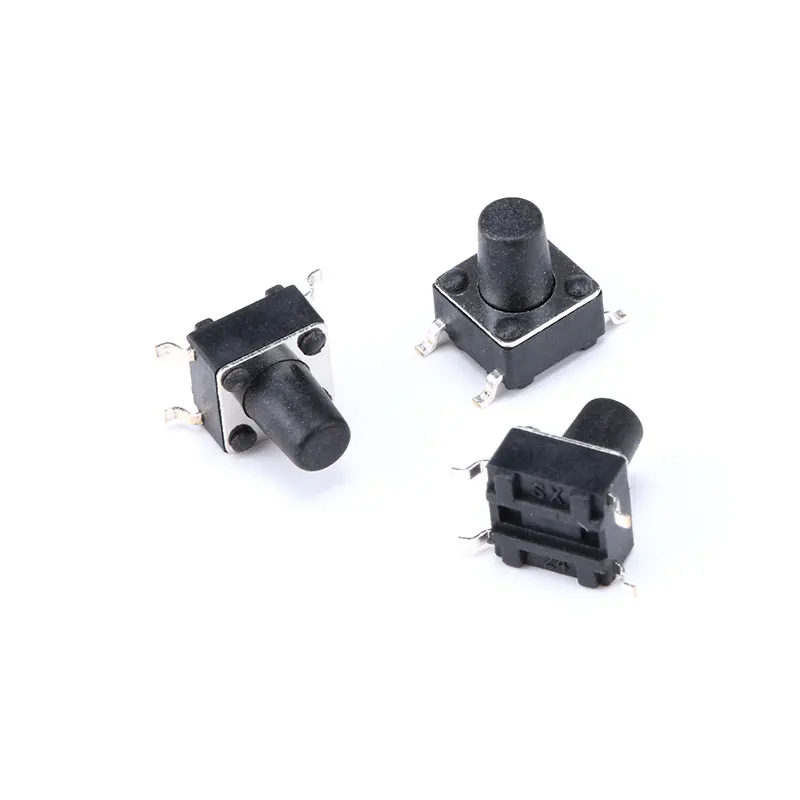 20pcs 6*6*8MM Touch Power Switch Mini Push Button Small Light Black Patch Switch on Off 4Feet
20pcs 6*6*8MM Touch Power Switch Mini Push Button Small Light Black Patch Switch on Off 4Feet