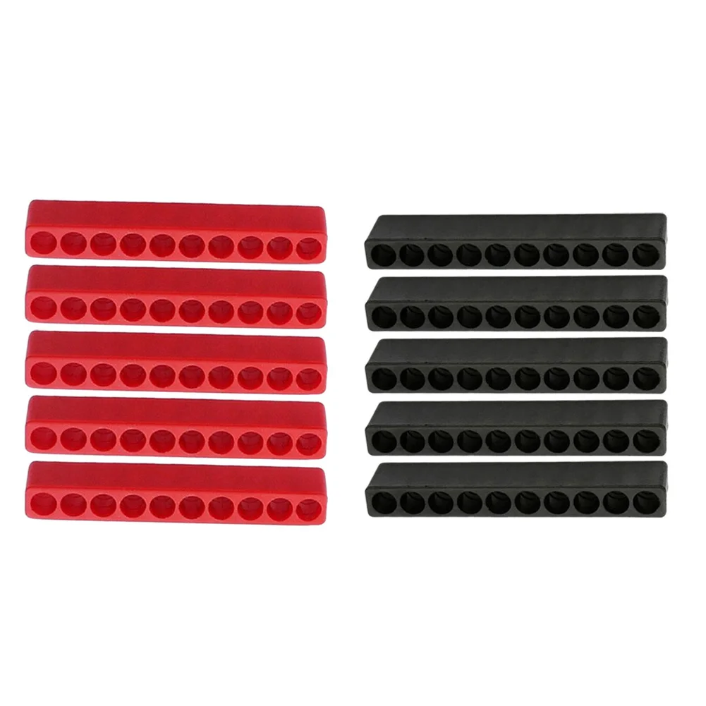 10pcs Screwdriver Bits Holder 10 Hole 1/4'' Hex Shank Plastic Storage Box Drill Bit Organizer For Workshop Hand Tool Accessories
10pcs Screwdriver Bits Holder 10 Hole 1/4'' Hex Shank Plastic Storage Box Drill Bit Organizer For Workshop Hand Tool Accessories