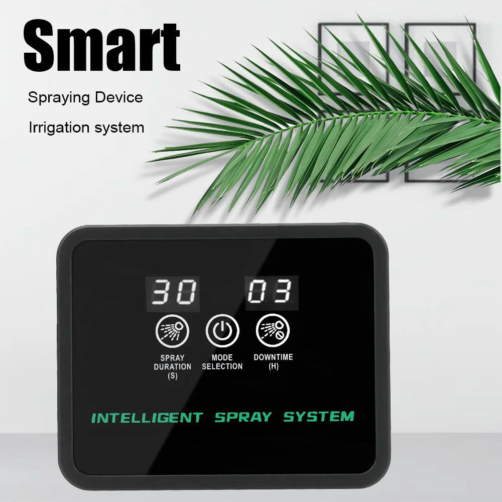 Automatic Watering System Spray Irrigation System Kit For Garden Aquarium Touch Screen Garden Plant Sprayer Electronic Timer
Automatic Watering System Spray Irrigation System Kit For Garden Aquarium Touch Screen Garden Plant Sprayer Electronic Timer